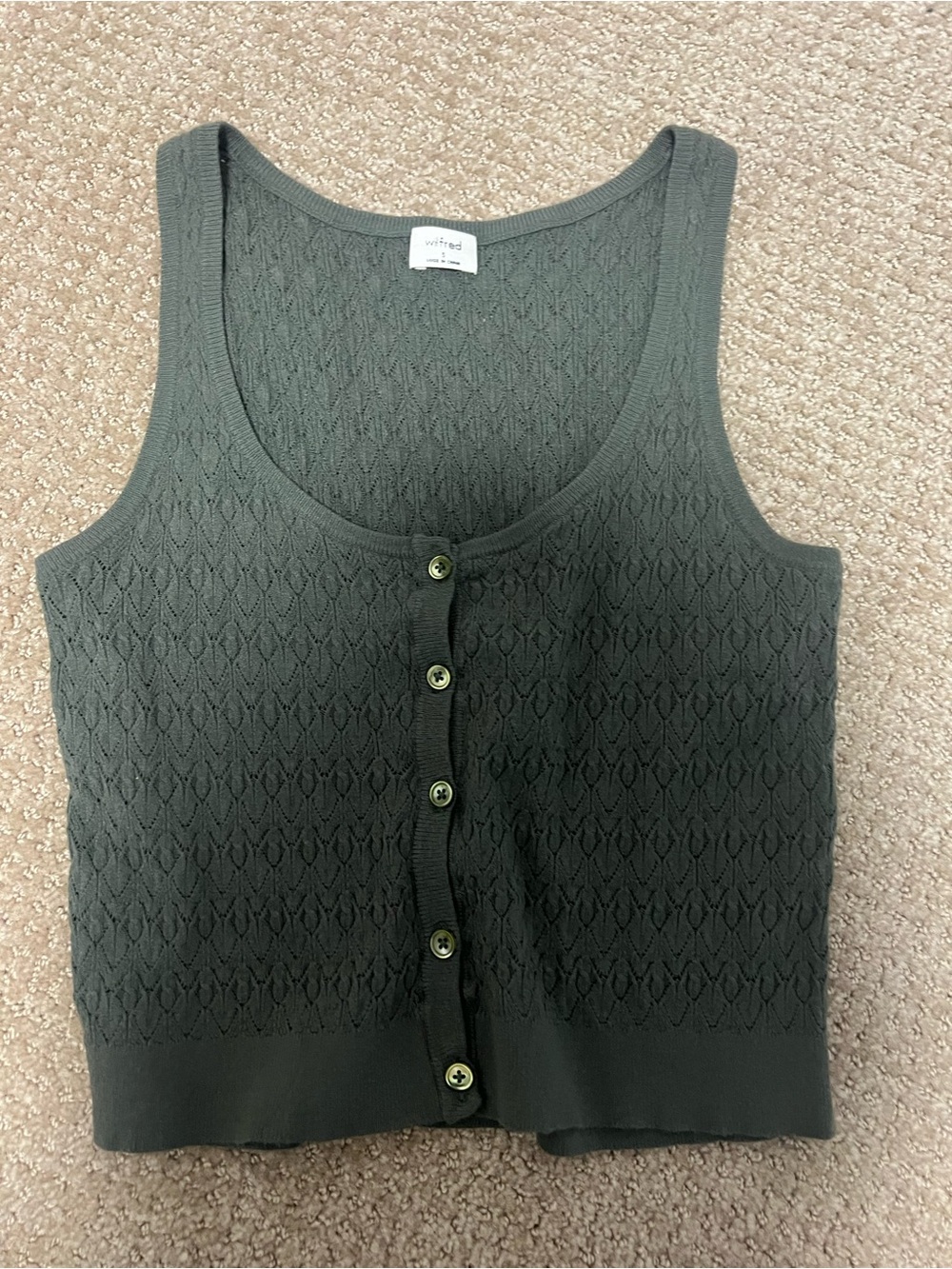 Wilfred Olive Knit Tank